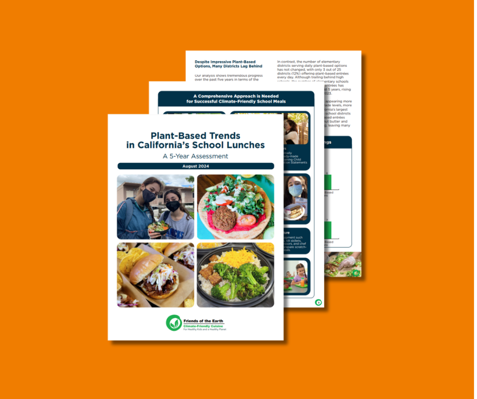 Plant-Based Trends in California’s School Lunches report